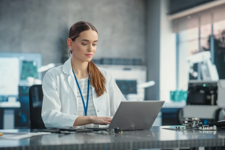 Admin panel for genetic laboratory